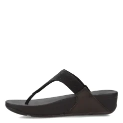 Sale FitFlop Women's , Lulu Shimmerlux Thong Sandal Black