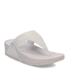 New FitFlop Women's , Lulu Shimmerlux Thong Sandal Silver