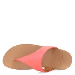 FitFlop Women's , Lulu Thong Sandal Rosy Coral