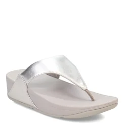 FitFlop Women's , Lulu Thong Sandal Silver