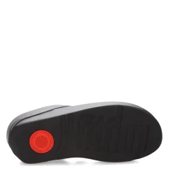 Hot FitFlop Women's , Rumba Beaded Metallic Toe-Post Sandal Pewter Black