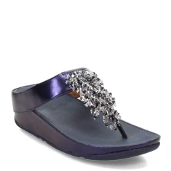 Best FitFlop Women's , Rumba Beaded Toe-Post Sandal Midnight Navy