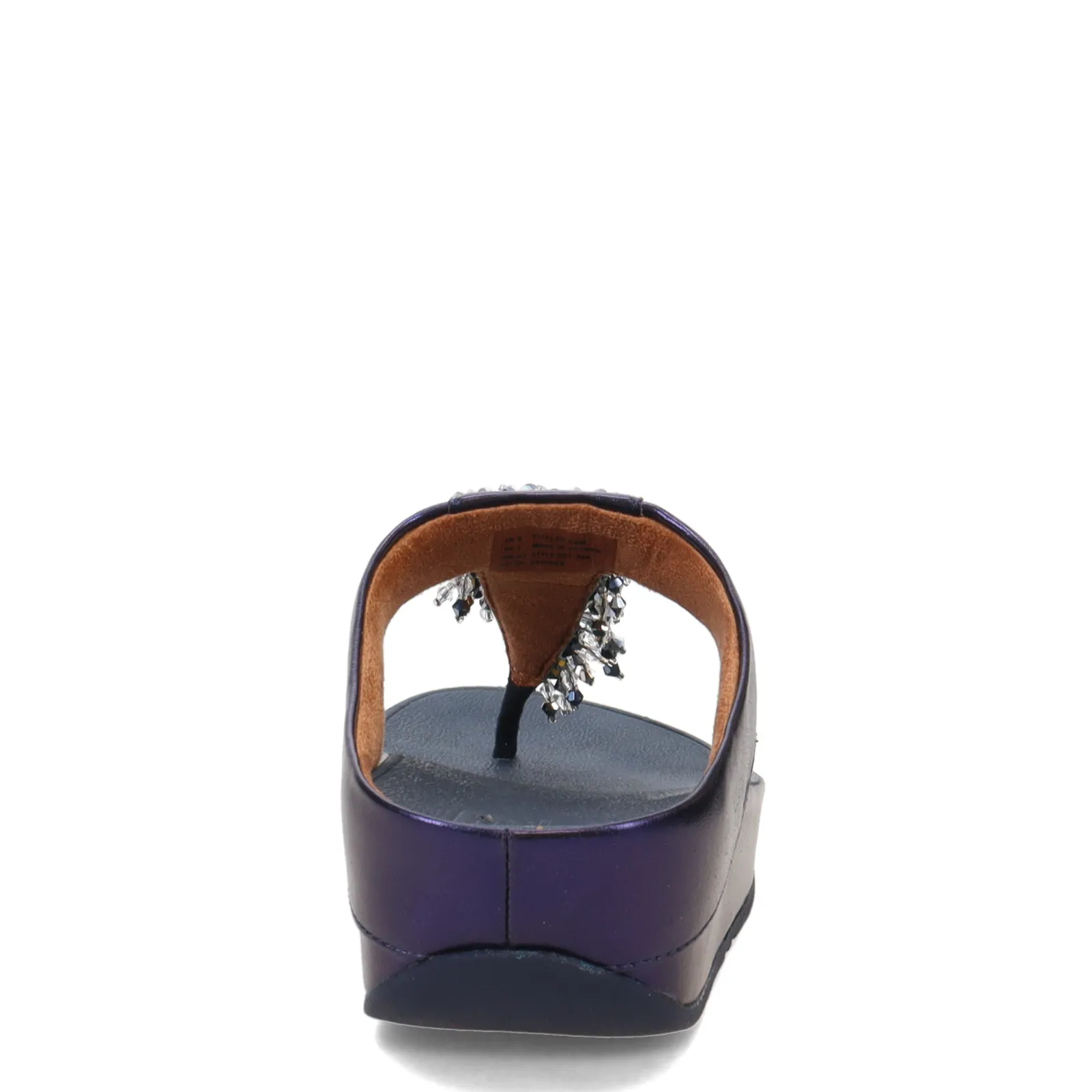 Best FitFlop Women's , Rumba Beaded Toe-Post Sandal Midnight Navy