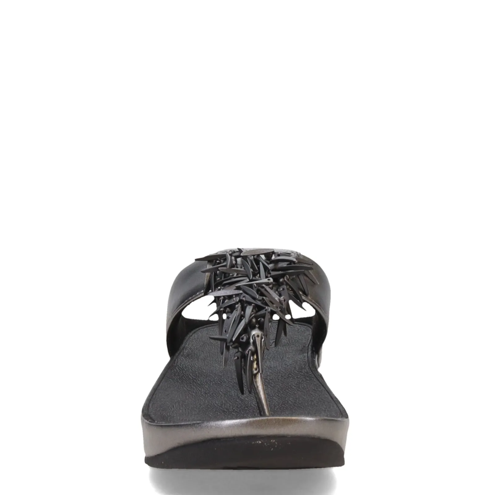 Women's , Rumba Beaded Metallic Toe-Post Sandal-FitFlop New