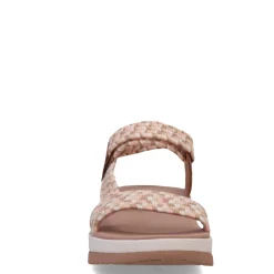 Clearance FitFlop Women's , Surff Art-Webbing Back-Strap Sandal Beige