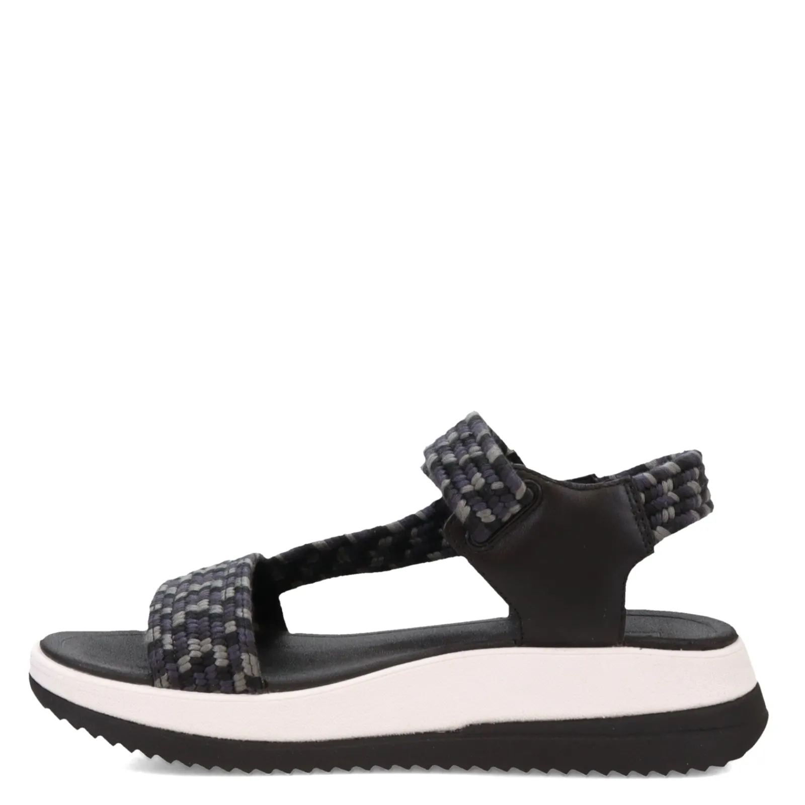 Outlet FitFlop Women's , Surff Art-Webbing Back-Strap Sandal Black
