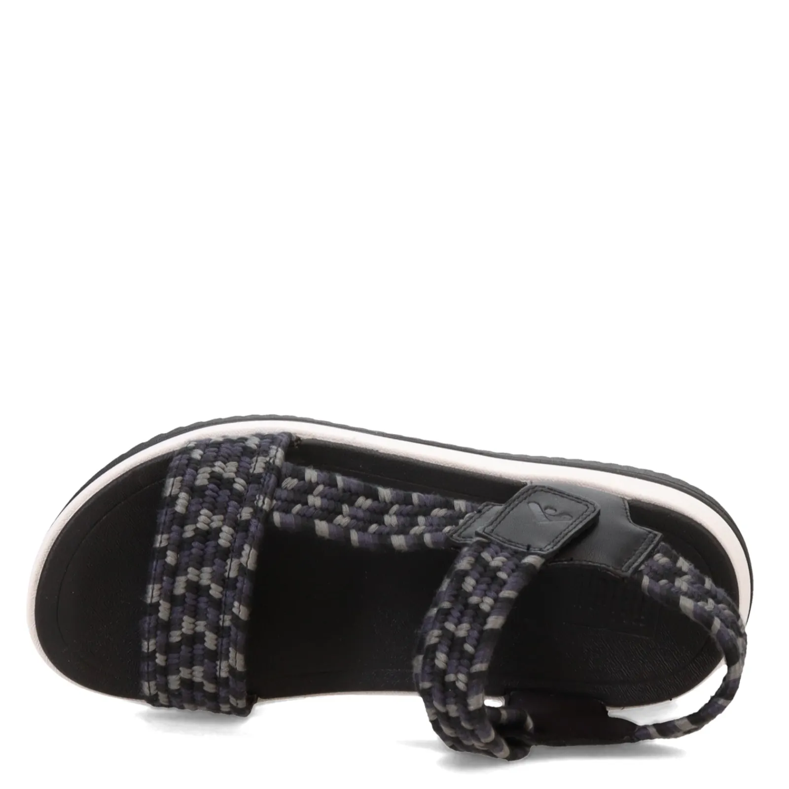 Outlet FitFlop Women's , Surff Art-Webbing Back-Strap Sandal Black
