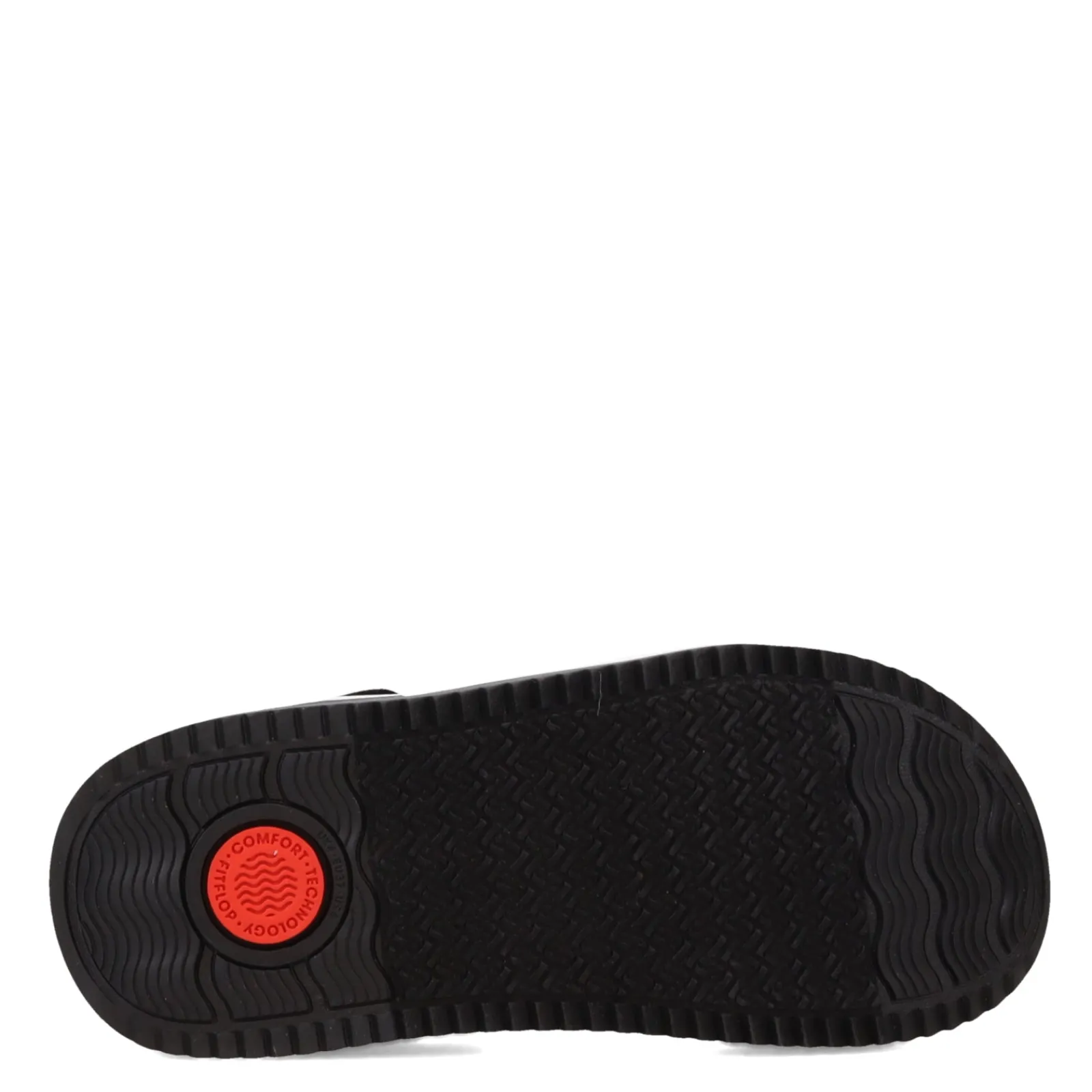 Outlet FitFlop Women's , Surff Art-Webbing Back-Strap Sandal Black