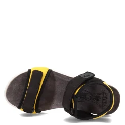 Hot Fly London Women's , Sigo Sandal Black Yellow