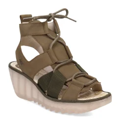 Hot Fly London Women's , Yaca Sandal Khaki