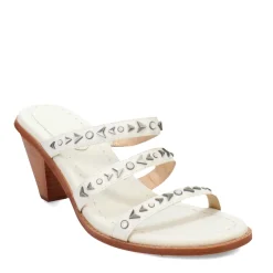 Outlet Frye Women's , Estelle Studded Sandal White