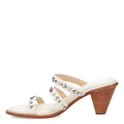 Outlet Frye Women's , Estelle Studded Sandal White