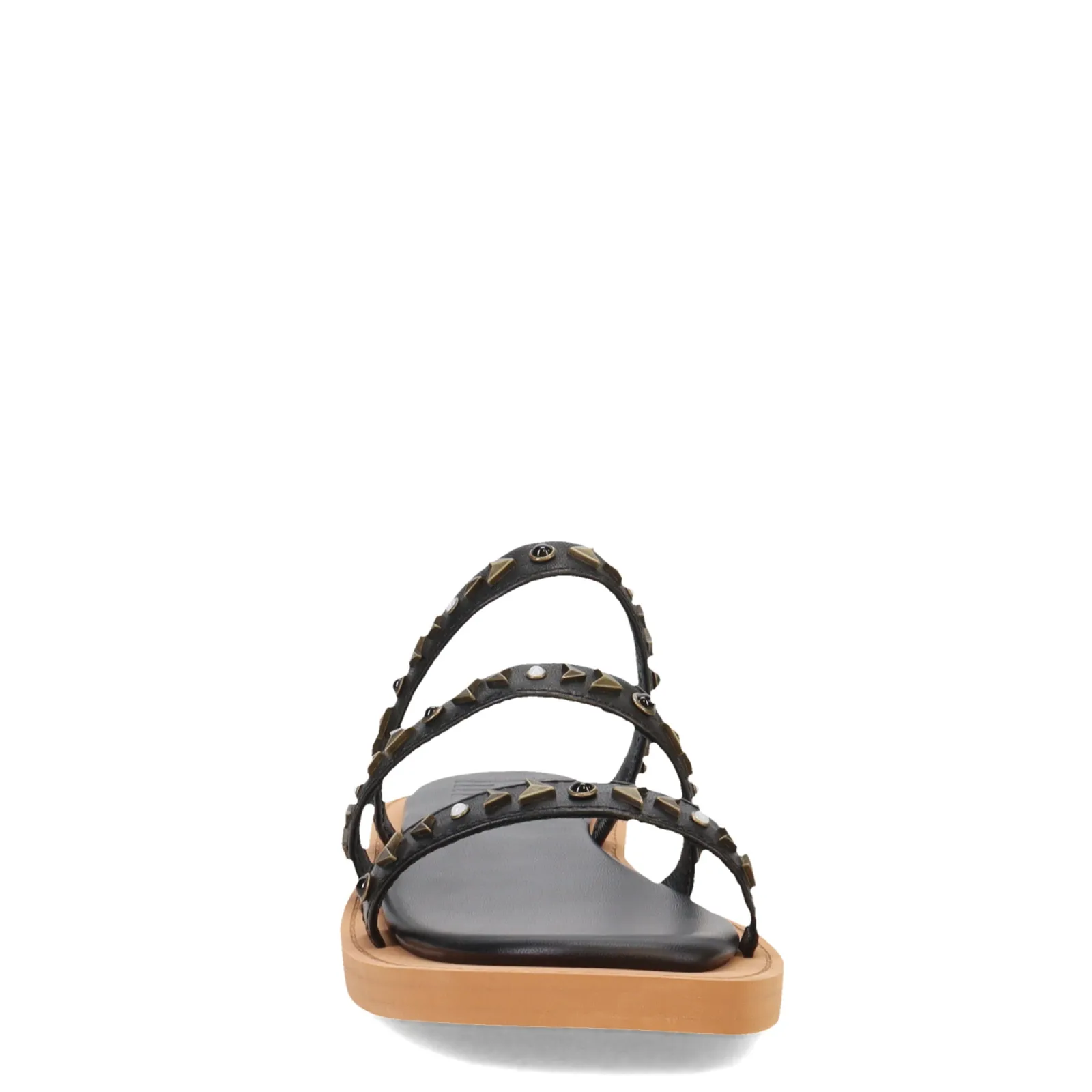 New Frye Women's , Faye Studded Sandal Black