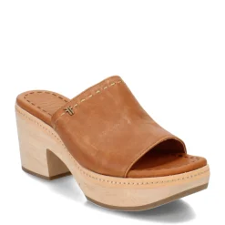 New Frye Women's , Hazel Slide Sandal Tan