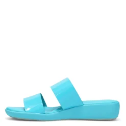 Hot Hush Puppies Women's , Brite Jells Slide Sandal Caribbean Blue
