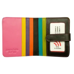 Women's ILI, Bifold Wallet - RFID Blocking-Intercontinental Leather Ind Best