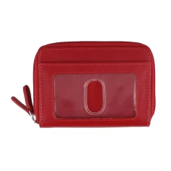 Women's ILI, Double Zip Cit Card Holder-Intercontinental Leather Ind Discount