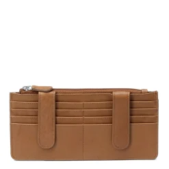 Women's ILI, Leather Credit Card Wallet-Intercontinental Leather Ind Discount