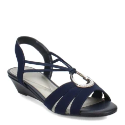 Best Impo Women's , Rita Sandal Midnight Blue