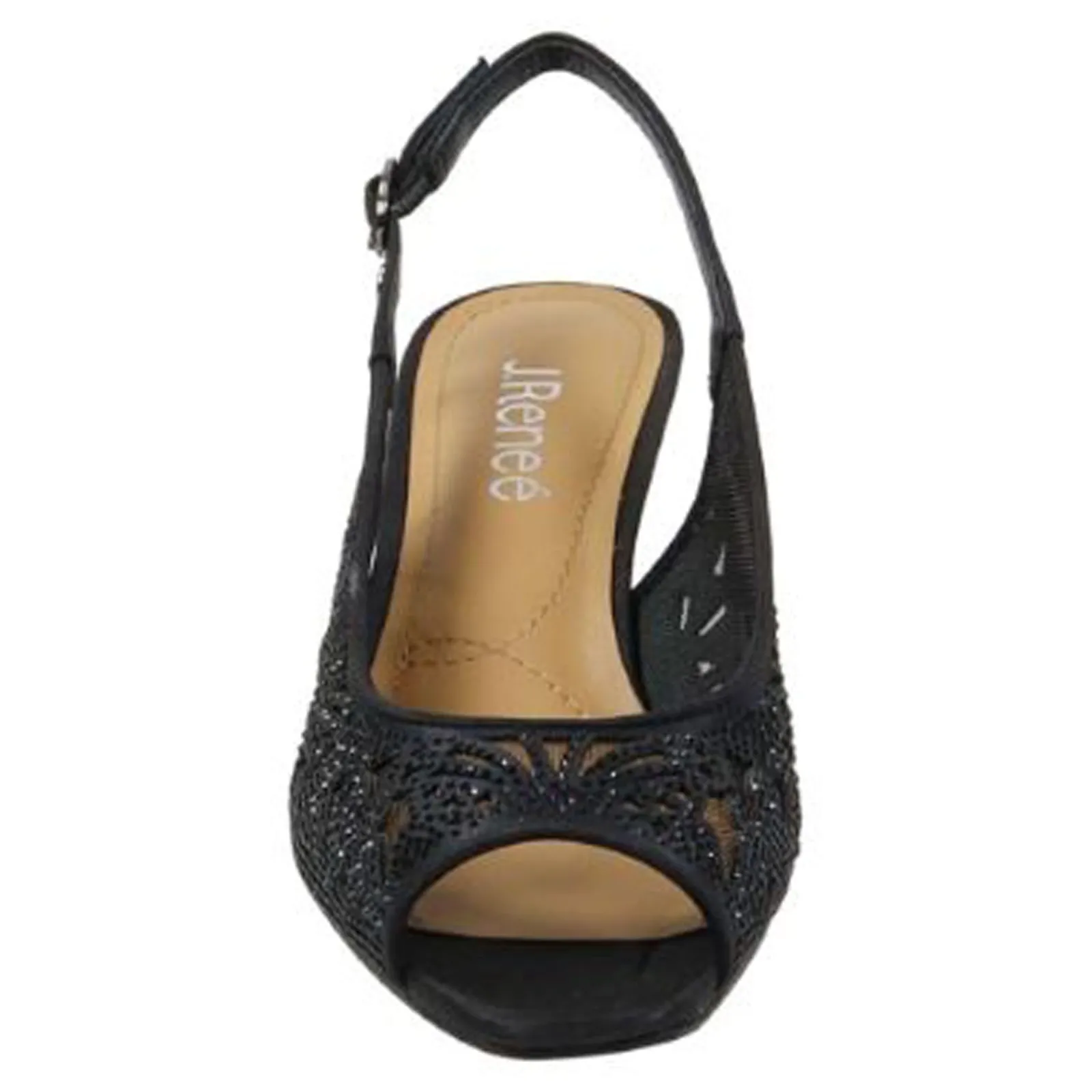 New J Renee Women's , Arata Sandal Black Stone