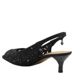 New J Renee Women's , Arata Sandal Black Stone