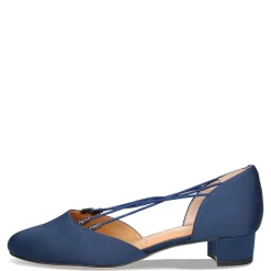 Clearance J Renee Women's , Charolette Pump Navy Satin
