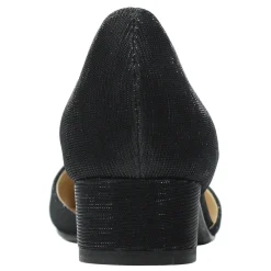 New J Renee Women's , Charolette Pump Black Glitter