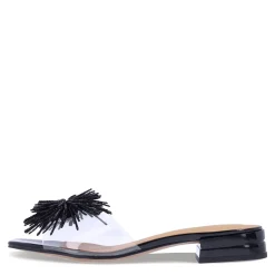 Outlet J Renee Women's , Cherita Sandal Clear/Black