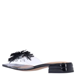 Outlet J Renee Women's , Cherita Sandal Clear/Black