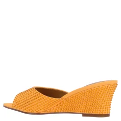 New J Renee Women's , Coralie Sandal Tangerine