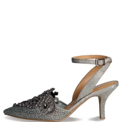 Sale J Renee Women's , Desdemona Pump Pewter Glitter