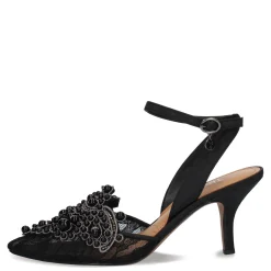 Outlet J Renee Women's , Desdemona Pump Black Lace