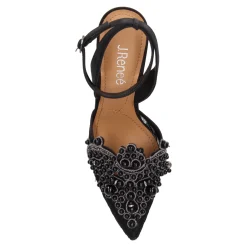 Outlet J Renee Women's , Desdemona Pump Black Lace