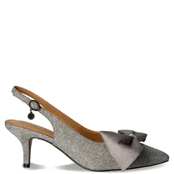 Sale J Renee Women's , Devika Pump Pewter Glitter