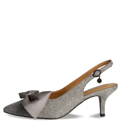 Sale J Renee Women's , Devika Pump Pewter Glitter