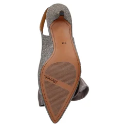 Sale J Renee Women's , Devika Pump Pewter Glitter