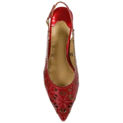 Discount J Renee Women's , Eloden Pump Red Patent