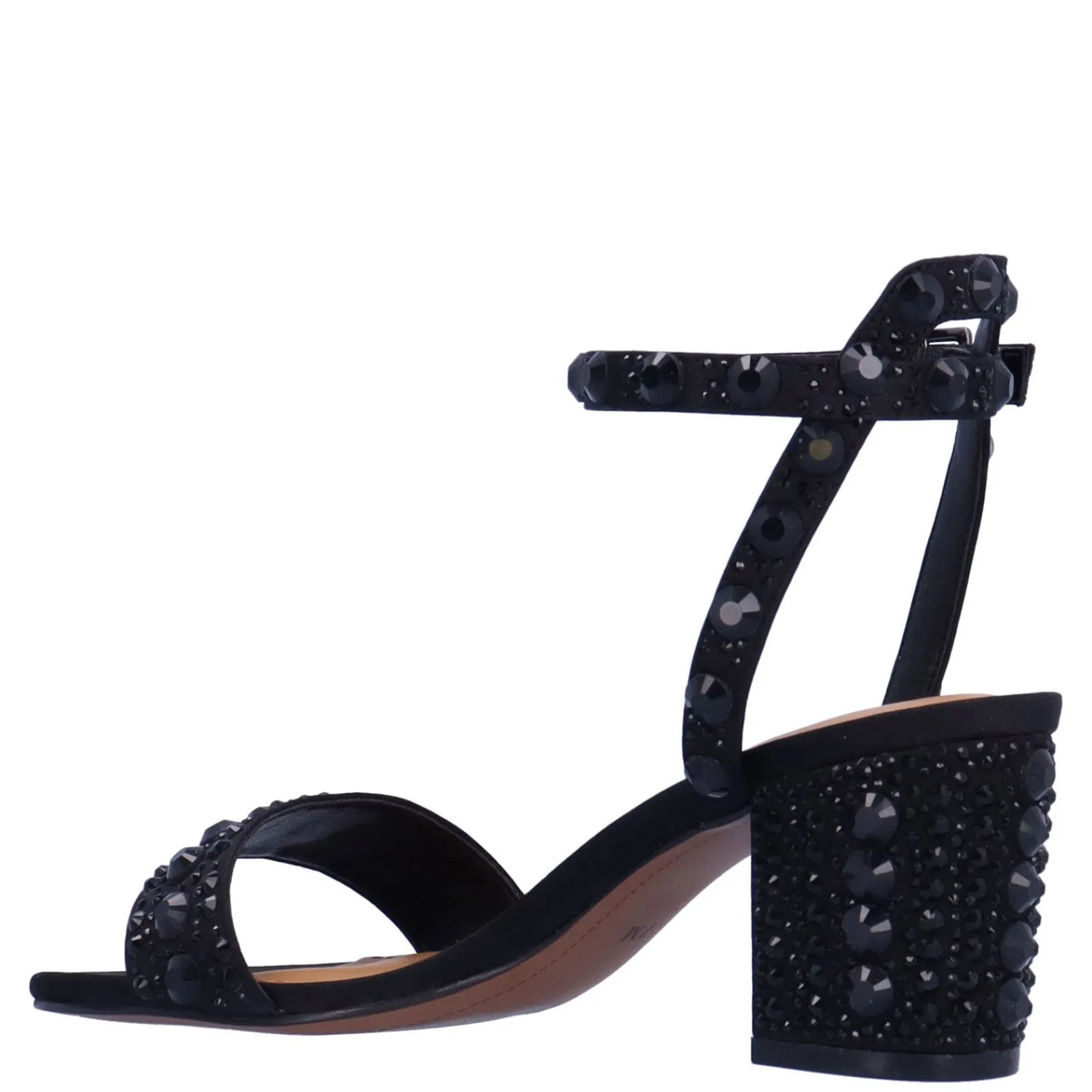 New J Renee Women's , Evelina Sandal Black