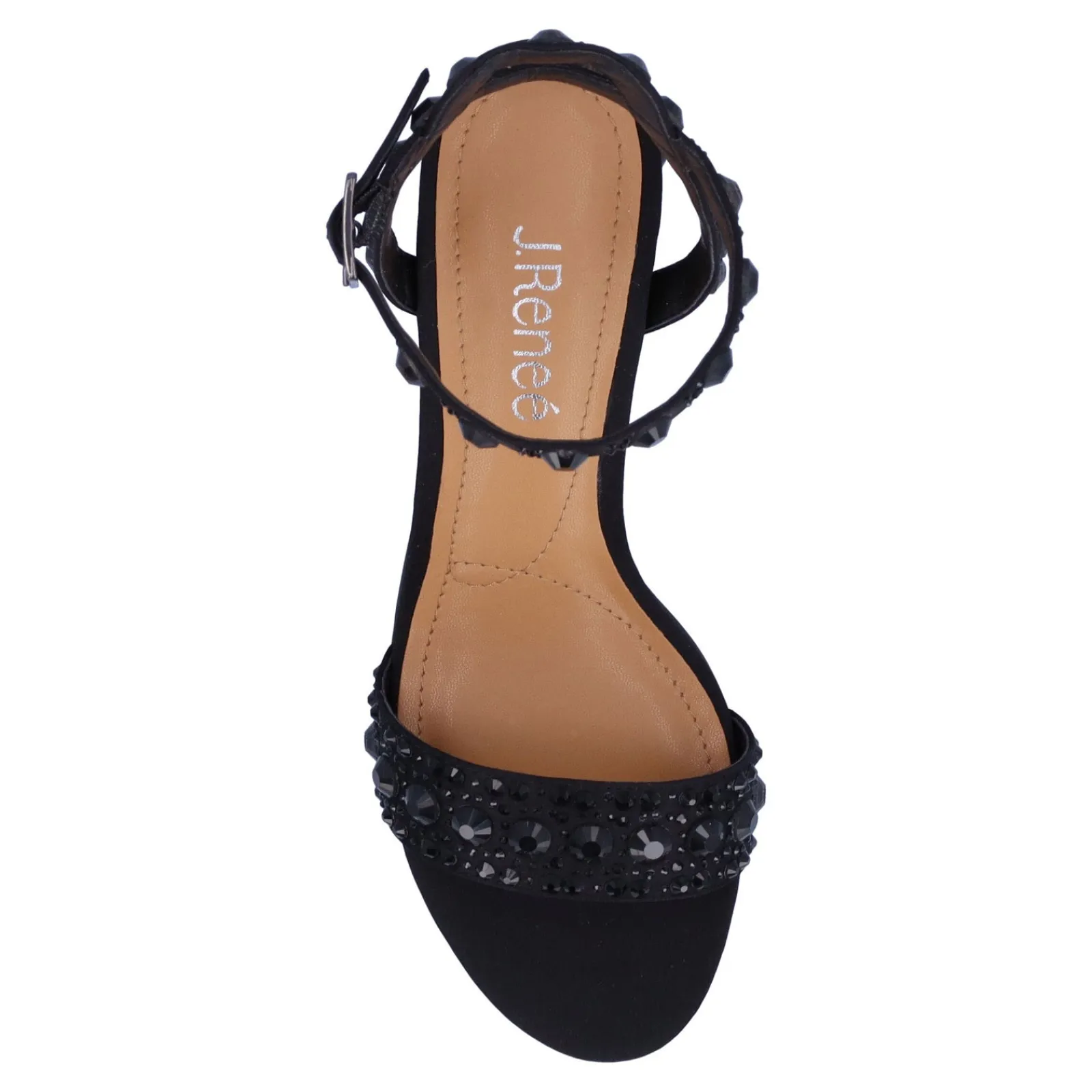 New J Renee Women's , Evelina Sandal Black