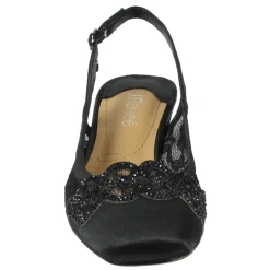 Sale J Renee Women's , Faleece Pump Black/Black Stones