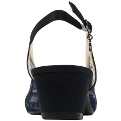 Sale J Renee Women's , Faleece Pump Navy