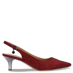 Online J Renee Women's , Ferryanne Pump Burgundy Satin