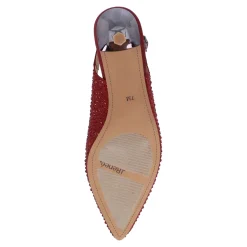 Online J Renee Women's , Ferryanne Pump Burgundy Satin