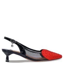 Outlet J Renee Women's , Gwyn Pump Black Red