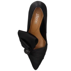 New J Renee Women's , Hirisha Pump Black Satin