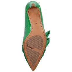 Outlet J Renee Women's , Hirisha Pump Green Patent
