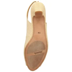 New J Renee Women's , Jenvey Sandal Gold Glitter