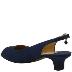 Sale J Renee Women's , Jenvey Sandal Navy Satin