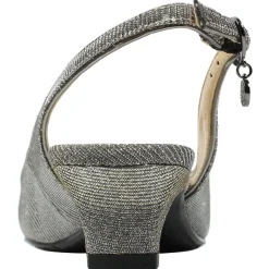 Online J Renee Women's , Jenvey Sandal Pewter Glitter