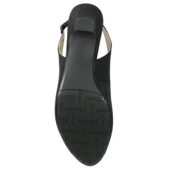 Discount J Renee Women's , Jenvey Sandal Black Satin